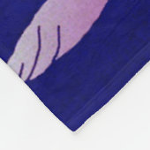 floral fleecedecke (Ecke)