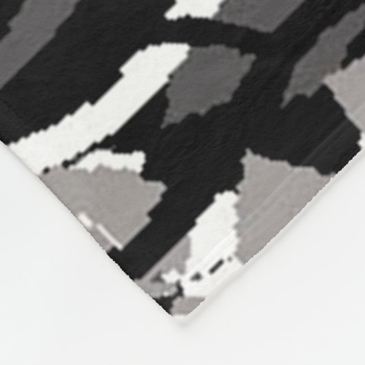 floral fleecedecke (Ecke)