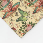 floral fleecedecke (Ecke)