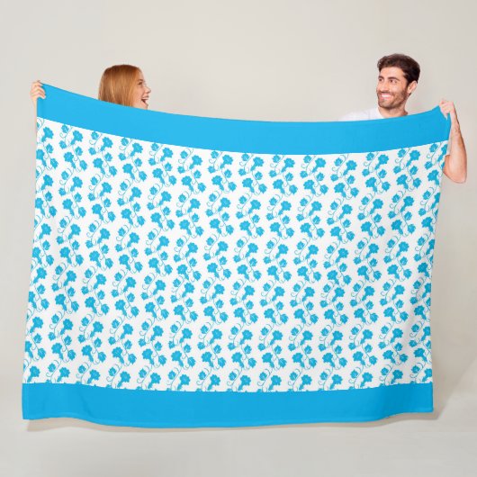 floral fleecedecke (Beispiel)