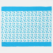 floral fleecedecke (Vorderseite (Horizontal))