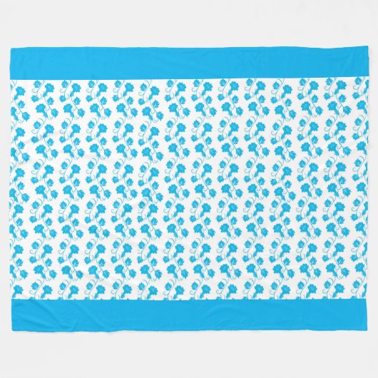 floral fleecedecke (Vorderseite (Horizontal))