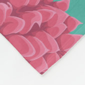 floral fleecedecke (Ecke)