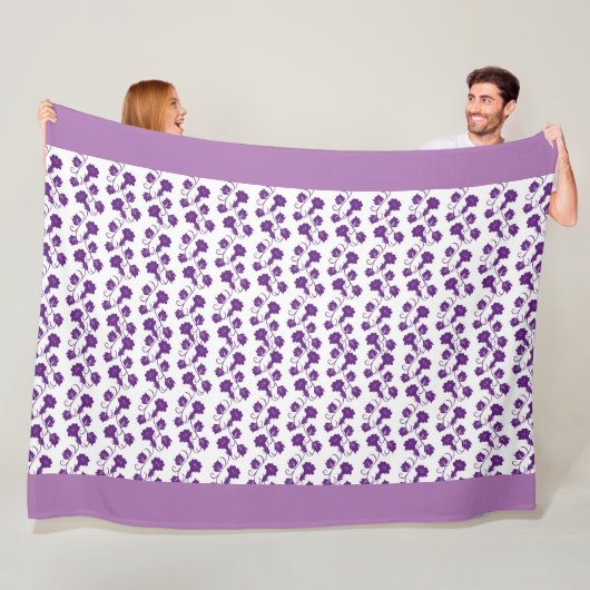 floral fleecedecke (Beispiel)