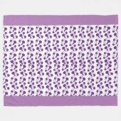 floral fleecedecke (Vorderseite (Horizontal))
