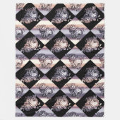 floral fleecedecke (Vorderseite)