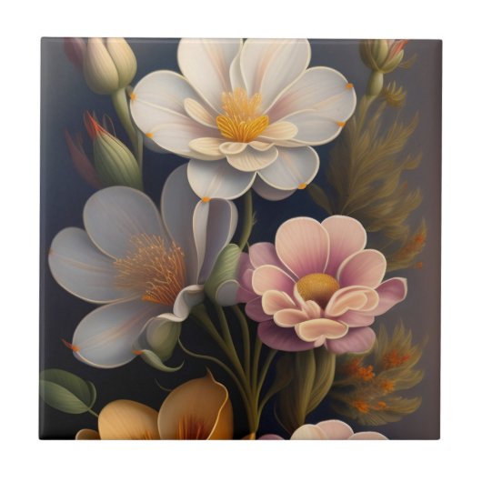 floral fliese (Vorderseite)