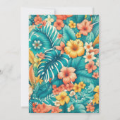 Floral Flight Symphony Dankeskarte (Rückseite)