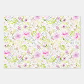 Floral Foliage Geschenkpapier Set (Vorderseite)