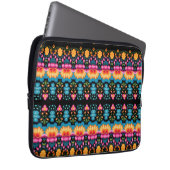 Floral Folk Art Modern Laptopschutzhülle (Vorne Rechts)