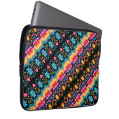Floral Folk Art Modern Laptopschutzhülle (Vorne Rechts)