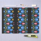 Floral Folk Art Modern Seidenpapier (Handwerk)