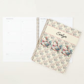 Floral Folk Bird mit Pastel Boho Charm Planer (Anzeige)