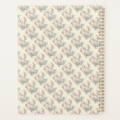 Floral Folk Bird mit Pastel Boho Charm Planer (Rückseite)