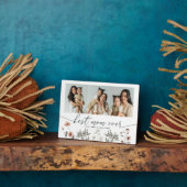 Floral Foto Collage Beste Mama je bewahren Fotoplatte (Seite)