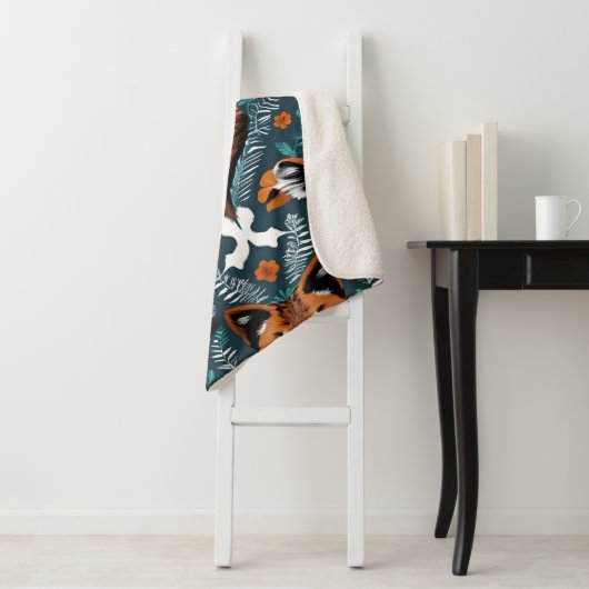 "Floral Fox Mirage" Sherpadecke (Beispiel)