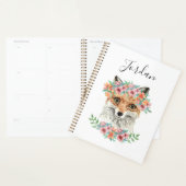 Floral Fox | Name hinzufügen Planer (Anzeige)