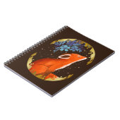 Floral Fox Notizblock (Linke Seite)