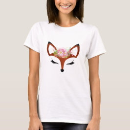 Floral Fox T - Shirt