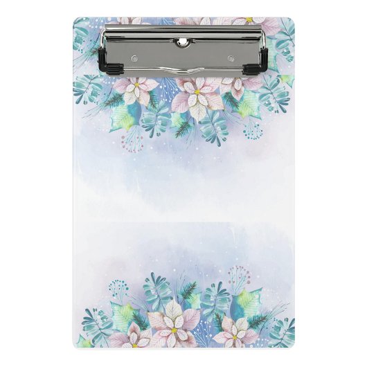 Floral Frame Mini Clipboard Klemmbrett