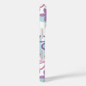 Floral Freestyle - HandGezeichnet Retro-Blume Case-Mate iPhone Hülle (Rückseite / Rechts)