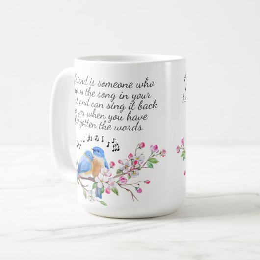 Floral Friendship Kaffeetasse (Vorderseite Links)