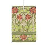Floral Frieze Border im Jugendstil Autolufterfrischer (Vorderseite)