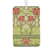 Floral Frieze Border im Jugendstil Autolufterfrischer (Rückseite)