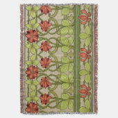 Floral Frieze Border im Jugendstil Decke (Vorderseite Vertikal)