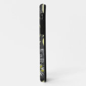 Floral Frill | Anpassbare Farbe | iPhone Case (Hinten/Links)