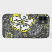 Floral Frill | Anpassbare Farbe | iPhone Case (Rückseite (Horizontal))