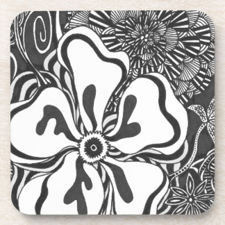 Floral Frill | Anpassbare Untersetzer