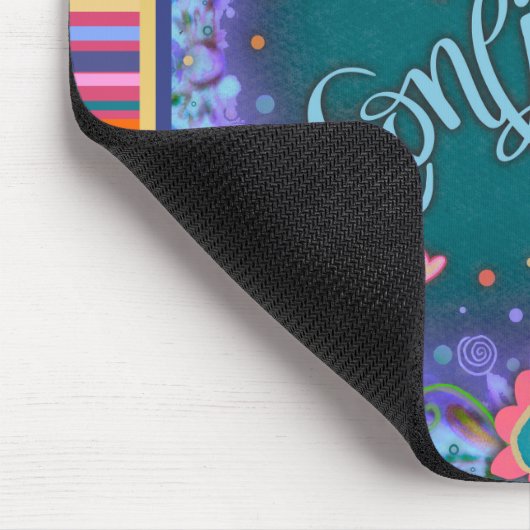 Floral Fun Confidence Strip Inspirivity Mouse P Mousepad (Ecke)