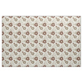 Floral Fun Retro Beige Stoff (Fat Quarter (45,7 x 55,9 cm))