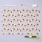 Floral Funny Groovy Goose Abschluss Seidenpapier (Handwerk)