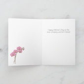 Floral Funny Mother Day Card Karte (Innenseite)