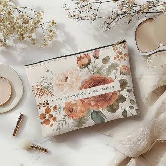 Floral Future Frau Bride soll Geschenke werden Zubehörtasche