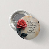 Floral Galore  Button (Vorne & Hinten)