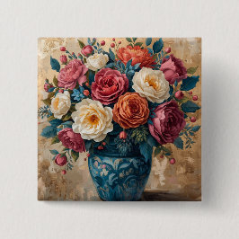 Floral Galore Button