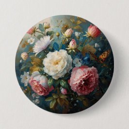 Floral Galore Button