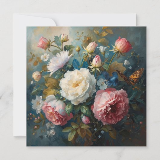 Floral Galore - Note Card Mitteilungskarte (Vorderseite)