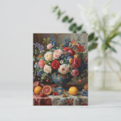 Floral Galore Postkarte (Stehend Vorderseite)