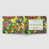Floral Garden Blume Quinceañera Gästebuch (Voll)