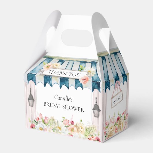 Floral Garden Brautparty Gevor Box Geschenkschachtel (Vorderseite)