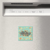 Floral Garden Carpe Diem Magnet (In Situ (Geschirrspüler))