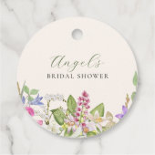 Floral garden geschenkanhänger (Rückseite)