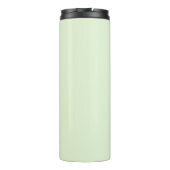 Floral Garden Green Monogram Thermosbecher (Rückseite)