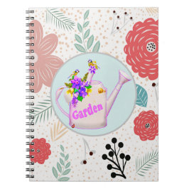 Floral Garden Journal Notizblock