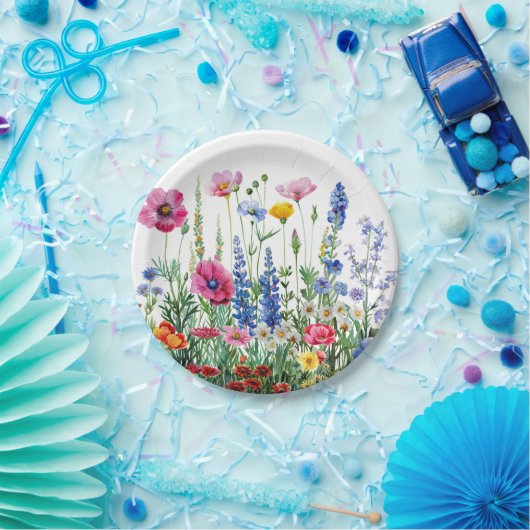 floral garden pappteller (Party)