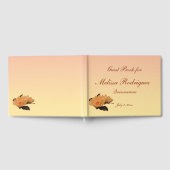 Floral Garden Peony Blume Quinceanera Gästebuch (Voll)